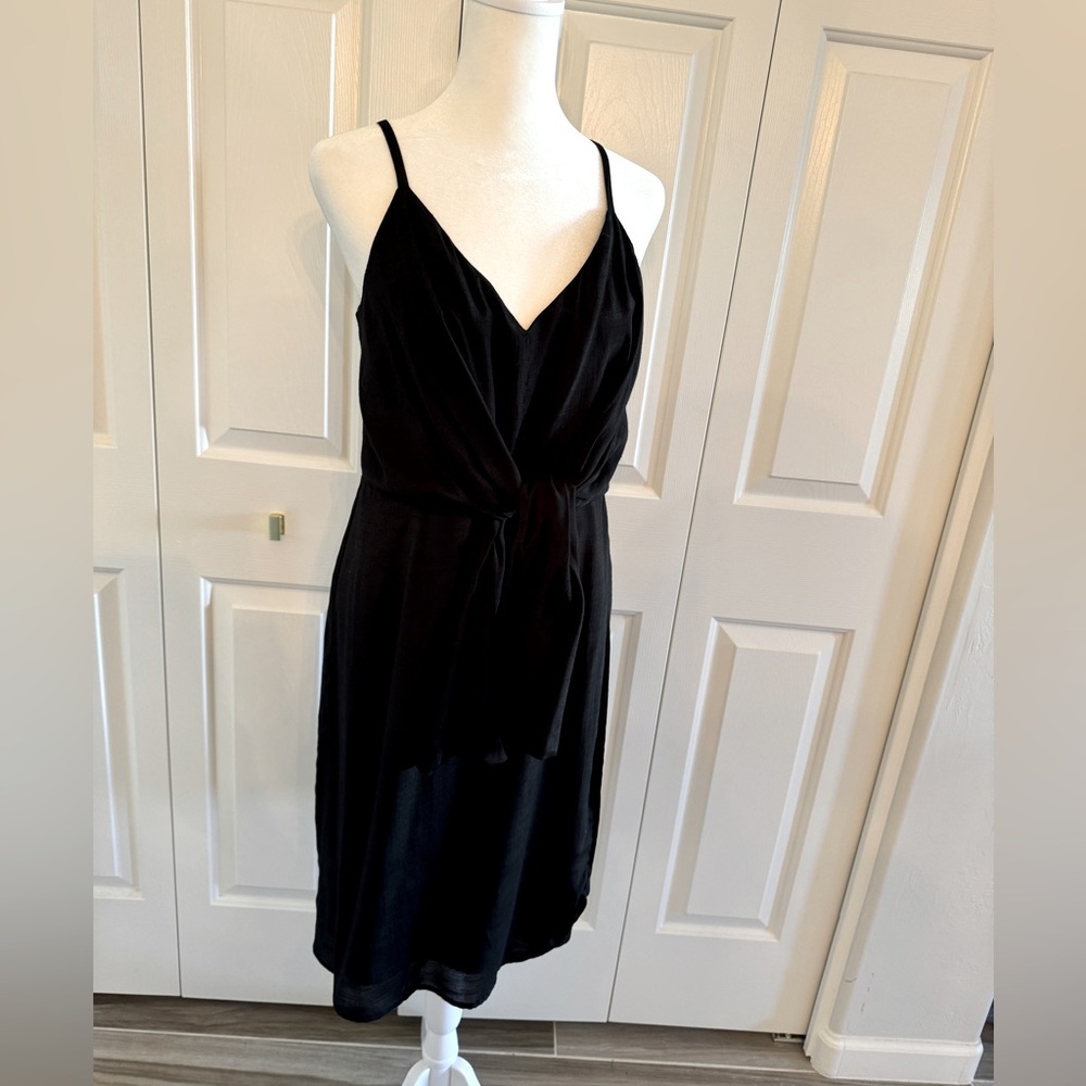 Banana Republic Spaghetti Strap Tie-Front Dress Size 6